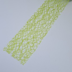 Paper Mesh Ribbon Grön